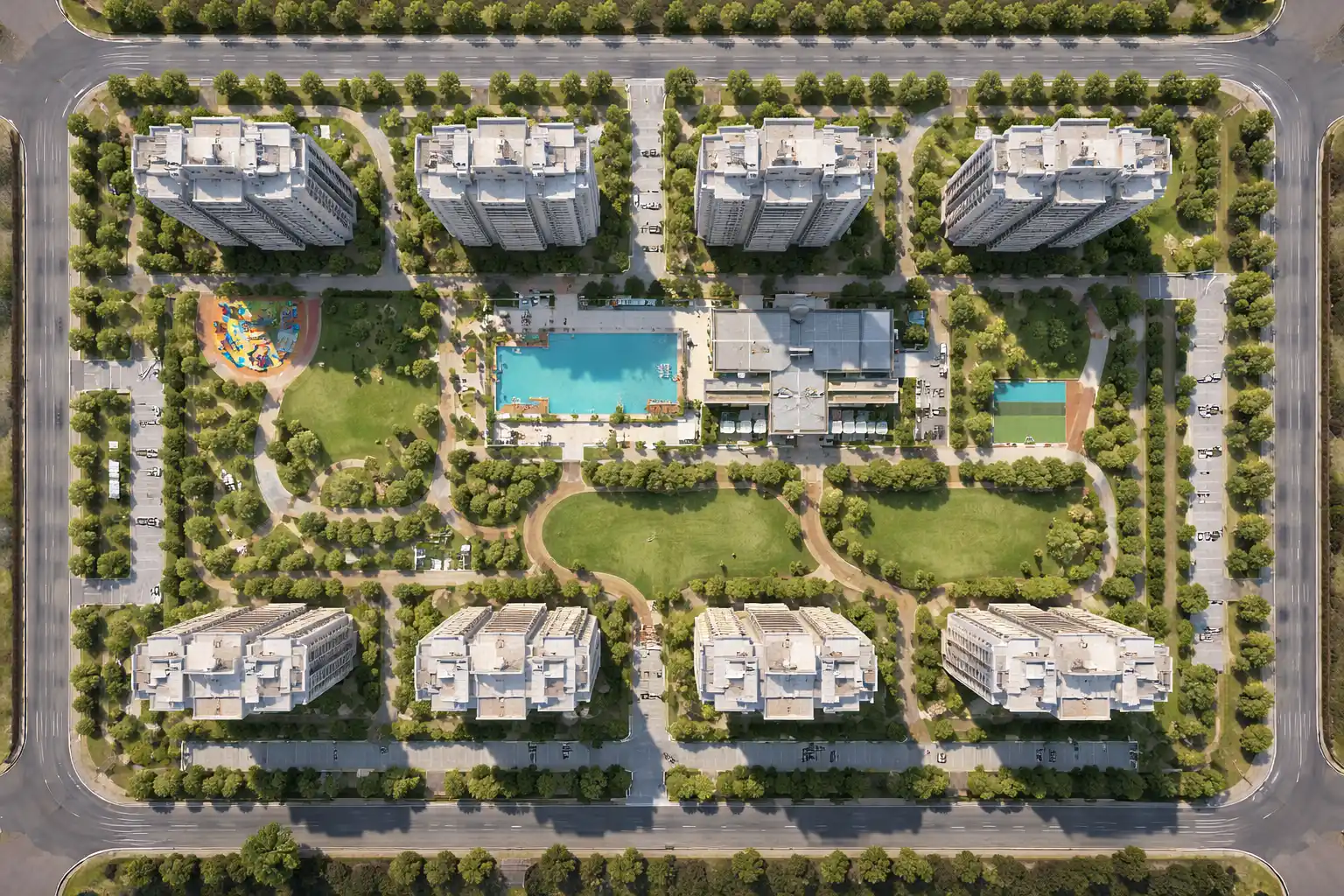 Brigade (New Launch) – Buddigere Cross Master Plan | Site Layout